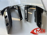 100% Carbon Fiber Triumph Rocket III 2020-2022 Front Fender Sides Brackets