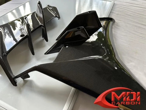100% Carbon Fiber Mid Fairing Side Panels Aprilia RSV4/TUONO V4 2021-2025