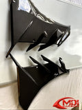 100% Carbon Fiber Mid Fairing Side Panels Aprilia RSV4/TUONO V4 2021-2025