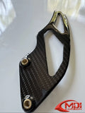 Heel Guard Protection Cover Triumph Street Triple RS 2023+ 100% Carbon Fiber