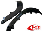 100% Carbon Fiber Water Radiator Frame Covers Aprilia RSV4/TUONO V4 2021-2024