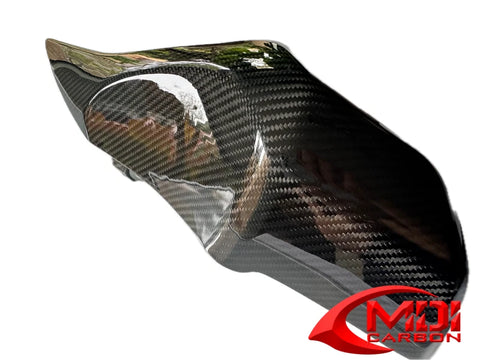 100% Carbon fiber Exhaust Heat Shield Cover Kawasaki NINJA Z H2 SX 2022 - 2024