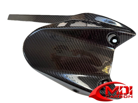 Carbon Fiber Rear Hugger for Triumph Street Triple 765 R, S 2017-2026