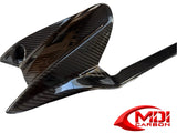 Carbon Fiber Rear Hugger for Triumph Street Triple 765 R, S 2017-2026