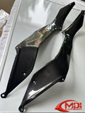 100% Carbon Fiber 2018-2025 Ninja H2 SX/SE+ Gas Tank Lower Side Fairing Kawasaki