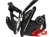 100% Carbon Fiber Front Upper Side Panels Frame Cover BMW R1250RS 2021-2023