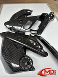 100% Carbon Fiber Front Upper Side Panels Frame Cover BMW R1250RS 2021-2023