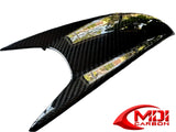 Oil Tank Cap Panel Gas Cover Triumph Street Triple RS 2023+ 100% Carbon Fiber