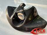 2021 Triumph Trident 660 Ignition Key Guard barrel shroud - 100% Carbon Fiber