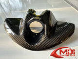 2021 Triumph Trident 660 Ignition Key Guard barrel shroud - 100% Carbon Fiber