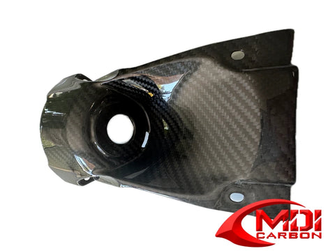 100% CARBON FIBER 2017-2020 Kawasaki Z900 Ignition Key Case Cover Panel -not ABS