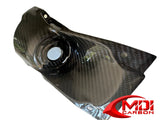 100% CARBON FIBER 2017-2020 Kawasaki Z900 Ignition Key Case Cover Panel -not ABS