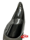 100% Carbon Fiber Exhaust Heat Shield Cover Aprilia RSV4/TUONO V4 2021-2024