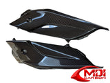2016-2021 Suzuki GSX-S750, GSX-S750Z Seat Side Panels - 100% Carbon Fiber