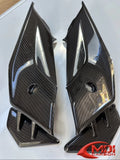 2016-2021 Suzuki GSX-S750, GSX-S750Z Seat Side Panels - 100% Carbon Fiber