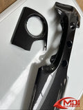 Fiat 500 Abarth Carbon Fiber Dash Panel 2007-2015 Left and right side