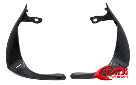 Carbon Fiber Hand Protectors Aprilia Dorsoduro SMV 750 2008-2015 carbon fiber