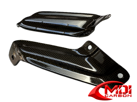 APRILIA RSVR 2004-2009 CARBON FIBER REAR EXHAUST HANGERS