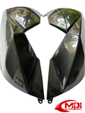 Aprilia Carbon Fiber Dorsoduro 1200 2010 2013 Side Panels