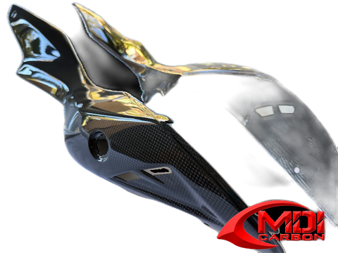 Aprilia Carbon Fiber RSVR 2004 2006 Fuel tank side panels set fairing