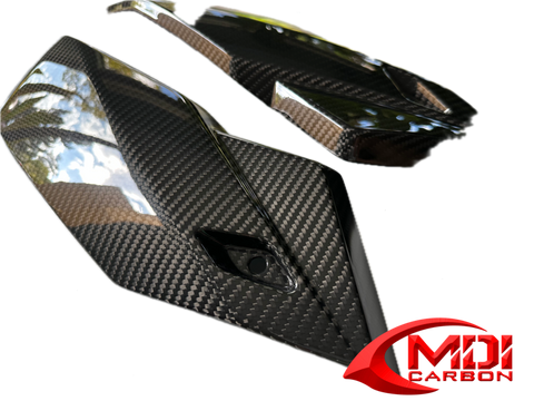 BMW 2021-2023 S1000R REAL Carbon Fiber Lower Side Panels Fairing