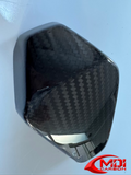  BMW 2023+ S1000RR 100% Carbon Fiber Cover Solo Pillion Seat Cowl Pad+2