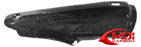 BMW R1200GS 2013 Heat Shield Lower Carbon Fiber