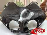 Buell Carbon Fiber Upper Front Fairing Nose XB9R XB12R_4
