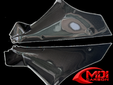 Carbon Fiber 2005-2010 Triumph Sprint ST 1050 Inner Radiator Shroud Panels