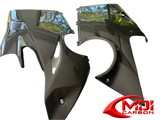 Carbon Fiber Ducati Panigale V4 2018 - 2021 Belly Pan Lower Fairing Set Panels