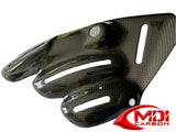 Carbon Fiber Exhaust Heat Shield Cover Fit for MV Agusta F3 Brutale 675 Dragster MDIcarbonfiber