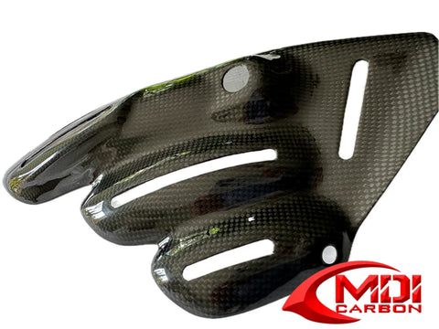 Carbon Fiber Exhaust Heat Shield Cover Fit for MV Agusta F3 Brutale 675 Dragster MDIcarbonfiber