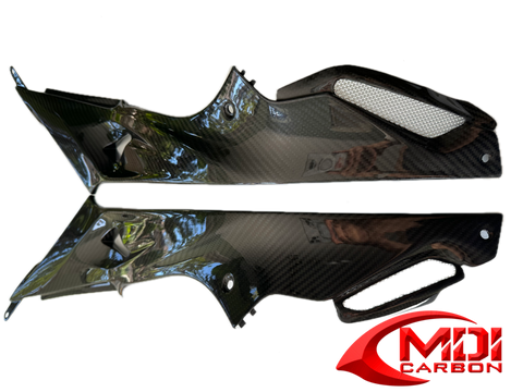 Carbon fiber Undertank Side Panels BMW S1000RR/S1000R 2015 2016 2017 2018