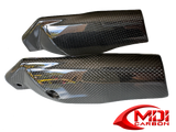 Ducati Carbon Fiber Hypermotard 1100 1100 S 2007 2008 Fork Leg Guards_2