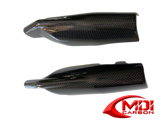 Ducati Carbon Fiber Hypermotard 1100 1100 S 2007 2008 Fork Leg Guards