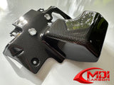 Ducati Hypermotard 950 2019-2024 Carbon Fiber Rear Lower Battery holder Fairing_1