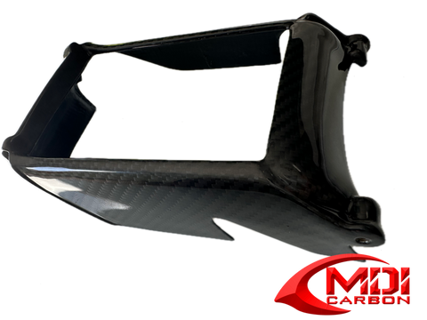 Ducati Monster 696 796 1100 100% Carbon Fiber Radiator Cover Fairing Guard Panel 2008-2009