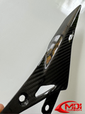 Ducati Multistrada 1200 2010- 2014 100% Carbon Fiber Chain Guard Panel Cover_1