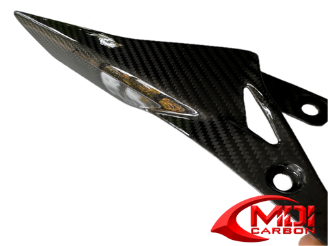 Ducati Multistrada 1200 2010- 2014 100% Carbon Fiber Chain Guard Panel Cover
