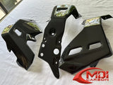 Ducati Multistrada 1260/950 100% Carbon Fiber Belly Pan Lower Fairing Set