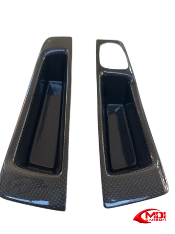 Fiat 500 Abarth Carbon Fiber Drivers Left Door Handle