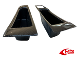 Fiat 500 Abarth Carbon Fiber Drivers Left Door Handle