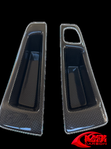 Fiat 500 Abarth Carbon Fiber Drivers Left Door Handle