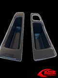 Fiat 500 Abarth Carbon Fiber Drivers Left Door Handle