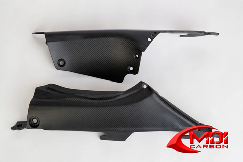 Honda CBR1000RR 2012-2013 Heel Plates Carbon Fiber carbon fiber