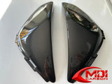 Honda Carbon Fiber CBR 1000RR Side Gas Tank Cover Panels Fits 2008 2011_2