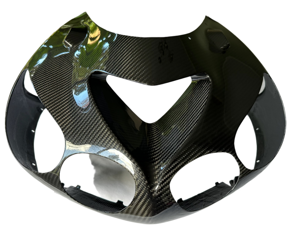 Carbon Fiber Kawasaki ZZR1400_ZX14 Front Fairing - MDI-CarbonFiber