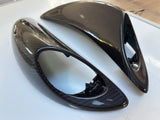 Suzuki Carbon Fiber Hayabusa GSX 1300R Rear Tail Inserts 2008 2020