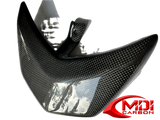 2007-2012 Hypermotard 796 1100 Carbon Fiber Rear Tail Spoiler Top Cover Cowl