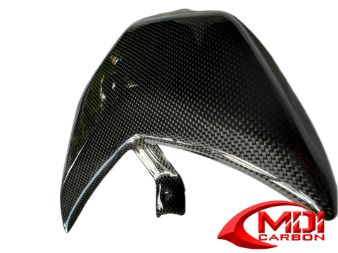 2007-2012 Hypermotard 796 1100 Carbon Fiber Rear Tail Spoiler Top Cover Cowl